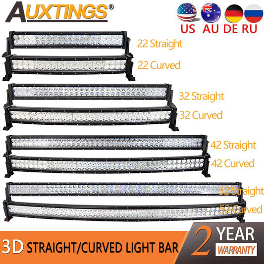 52" Curved Light Bar