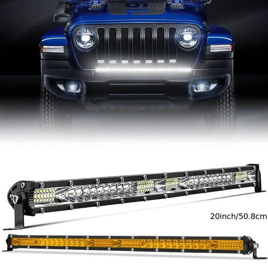 10" Yellow Light Bar