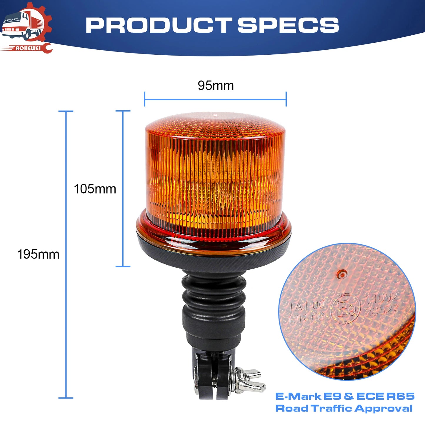 Tractor Flashing Beacon