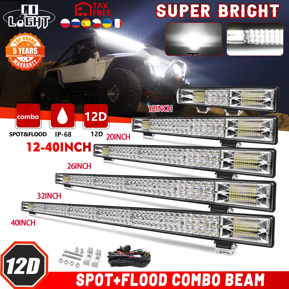 40" Light Bar - too bright