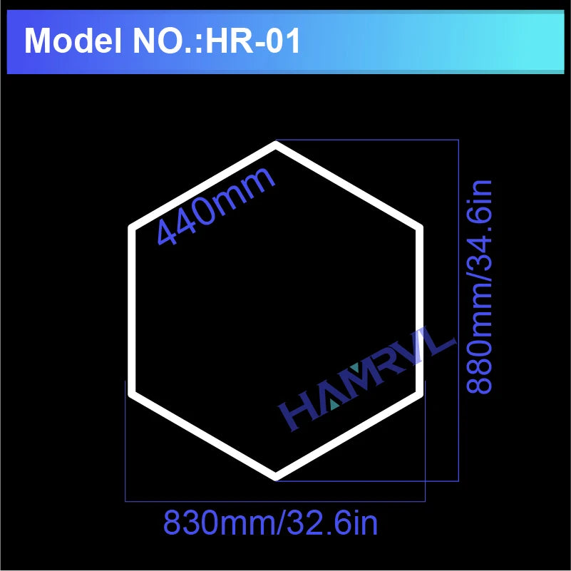 Hexagon LED Garage Light