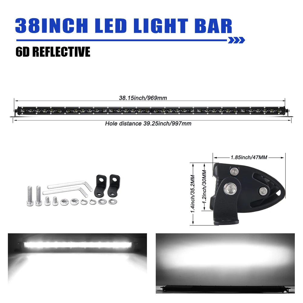 38" 6D Light Bar - V2