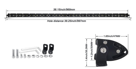 38" 6D Light Bar - V2