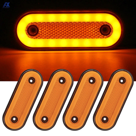 LED Amber Side Markers - 4 Pack